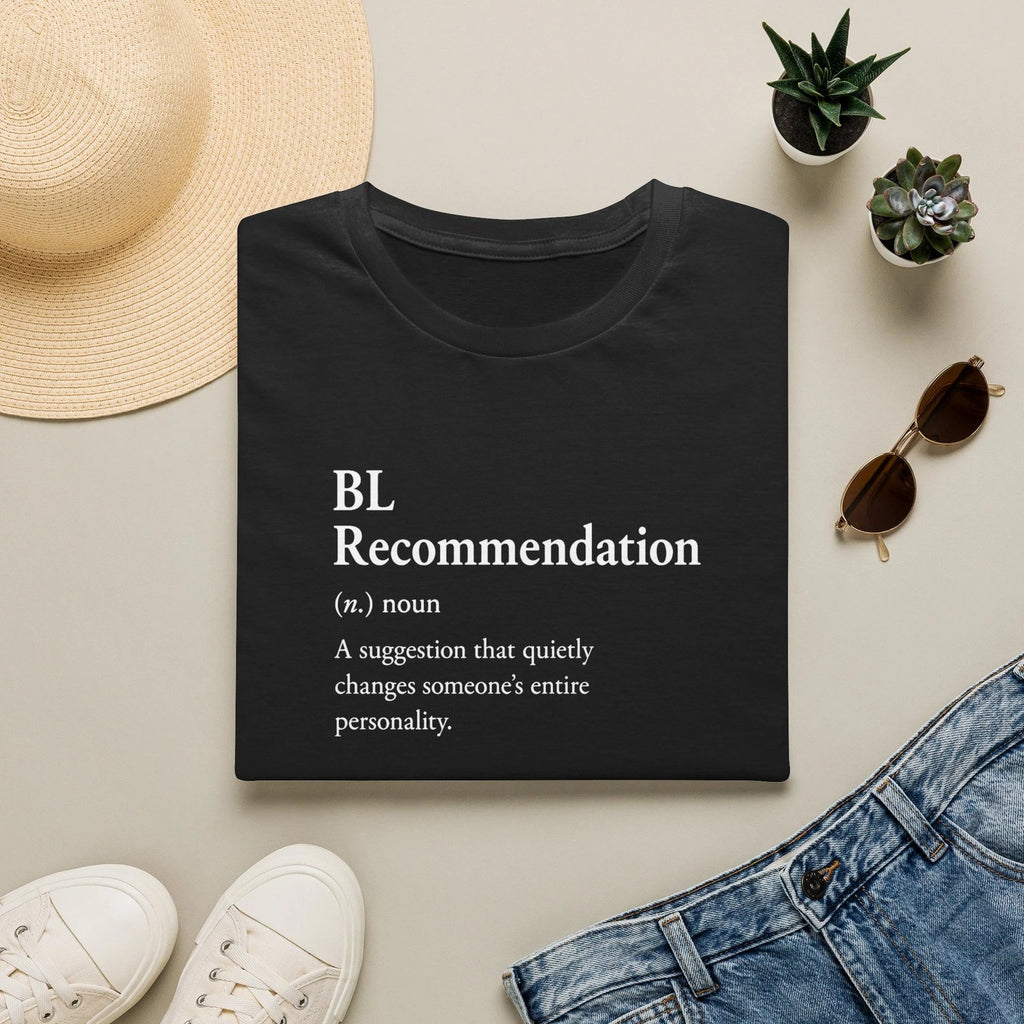 BL Recommendation Shirt, Thai BL Fan Tee, Boys Love Gift, Funny Dictionary Shirt