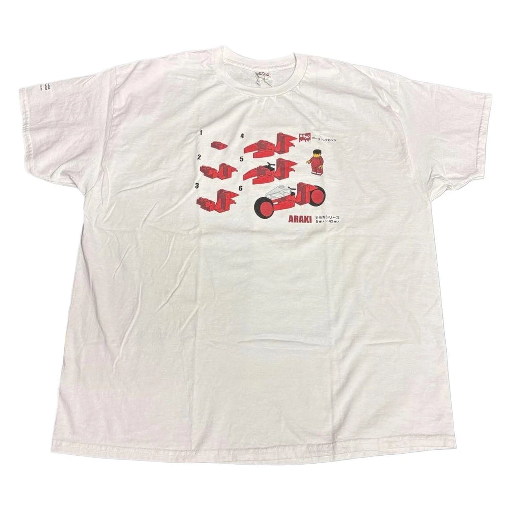 AKIRA Lego Parody T-shirt Anime Graphic, Unisex, Size L