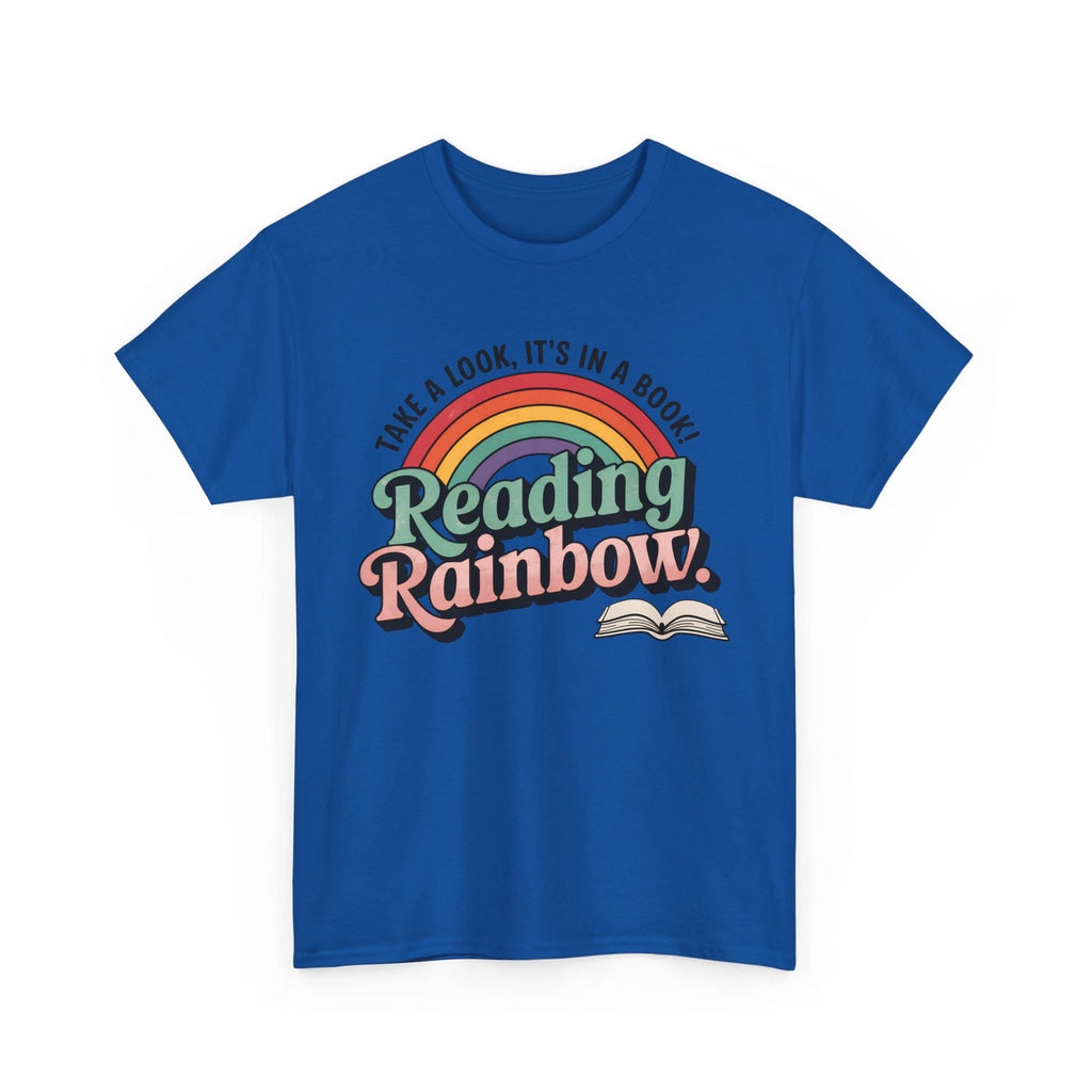 Book T-Shirt | Booktrovert T-Shirt | Reading Rainbow Book Lover Tshirt