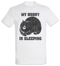 My Hobby Is Sleeping T-Shirt Chillen Chiller Lazy Bear Bears