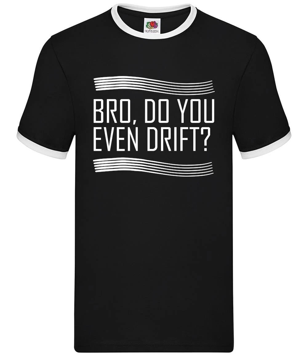 Bro, Tu Drifts Même? - T-Shirt Ringer Pour Hommes - Voiture De Course Drifting