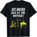 Logging Skidder Driver Diesel Just Another Day At The Office Gift Unisex T-Shirt
