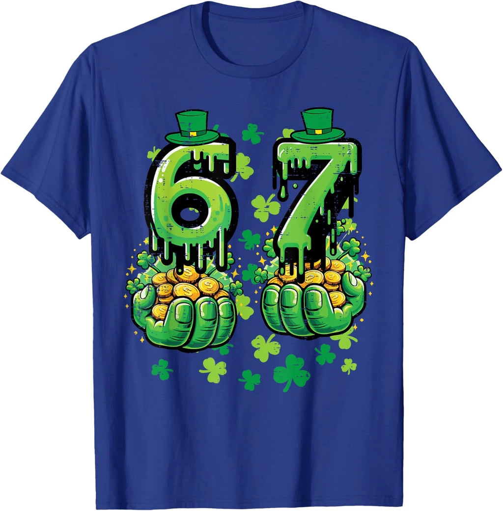 St Patricks Day 67 Six Seven Meme Teacher Unisex T-Shirt