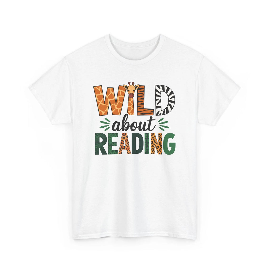 Book T-Shirt | Booktrovert T-Shirt | Wild About Reading Book Lover Shirt