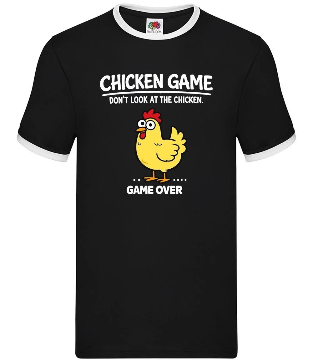 Poulet Game Over Graphique Amusant - Ringer Pour Hommes - Mèmes Drôles De Poules
