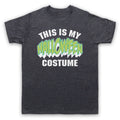 THIS IS MY HALLOWEEN COSTUME HIPSTER RETRO FUNNY LAZY MENS & WOMENS T-SHIRT
