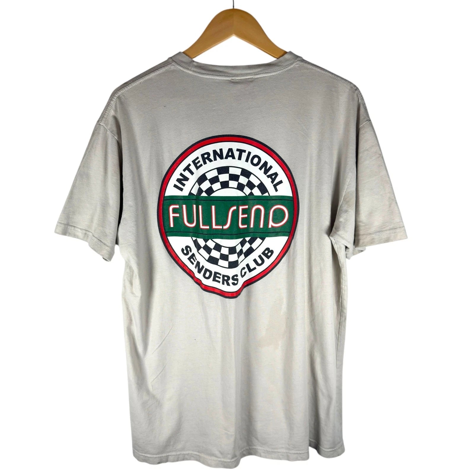 Full Send International Senders Club T-shirt Men’s XL - Punk Streetwear Skater