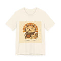 Cat Coffee Tee — Cute Kitty Holding Coffee Graphic T-Shirt