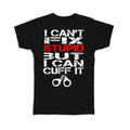 Gift T-Shirt : For Policeman Funny Quote Police Officer Cuffs Humor Poster Law