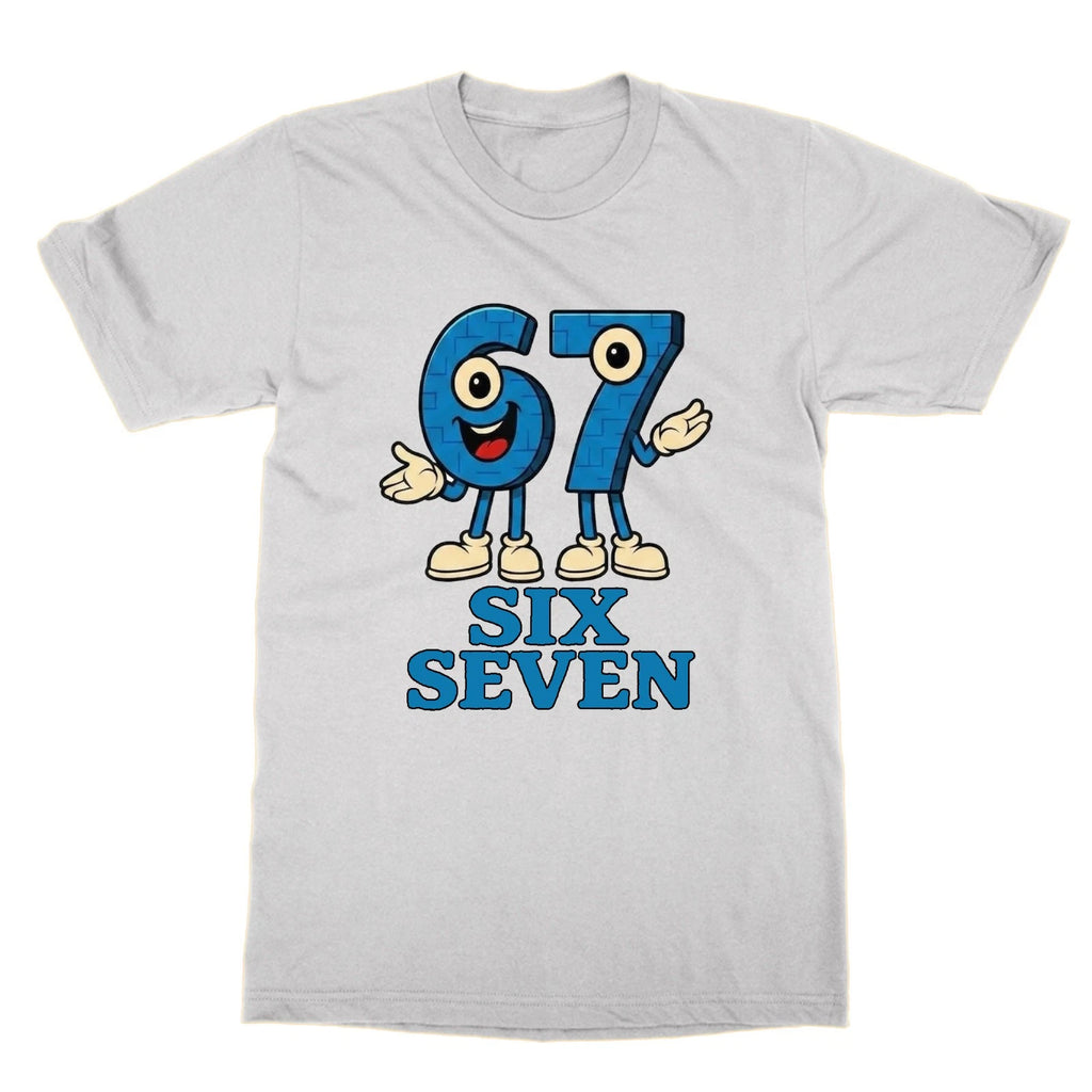 Six Seven 67 Funny Meme Internet Joke tshirt