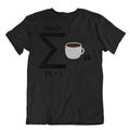 Infinite Coffee Funny Math T-Shirt Mathlet Tee Science Teacher College Shirt