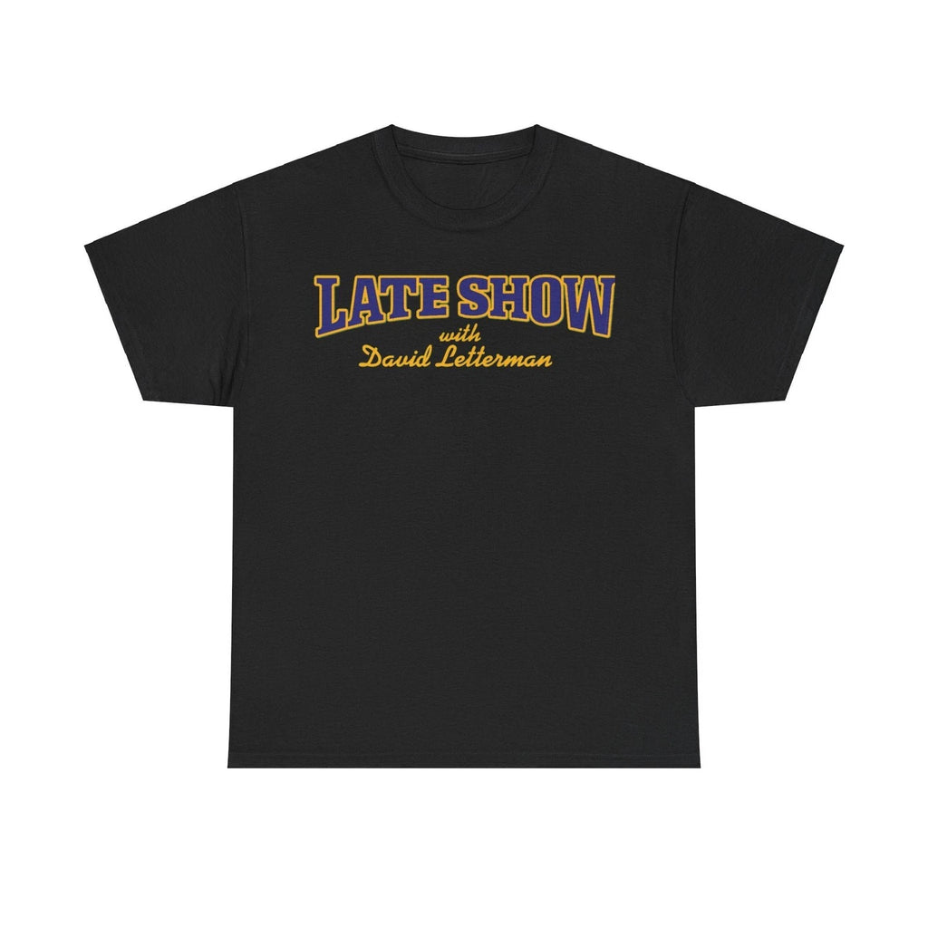 Late Show David Letterman TV Show Nostalgic T-shirt