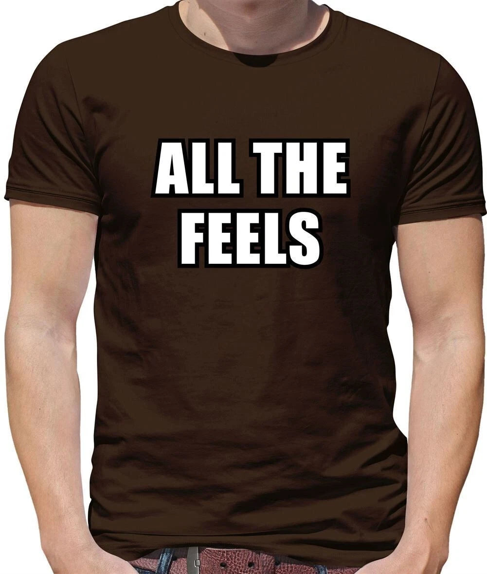 Toda La Feels - Camiseta Hombre - Meme Divertido Eslogan Emociones Lindo