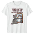 Congrats On Surviving Another Crazy T-Shirt Cat Lover Humor Well Done Gift