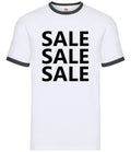 Slogan Offer - Men's Ringer - Meme Parody Slogan Shops Shopping Gift