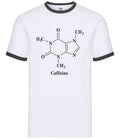 Caffeine Formula - Mens Ringer - Coffee Tea Espresso Science Latte Gift