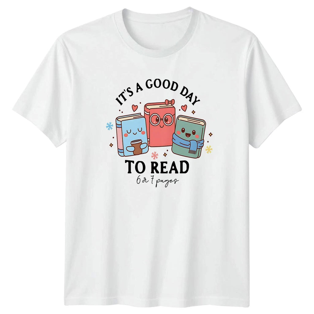 Its A Good Day To Read T-Shirt Introvert Bookworm Reading