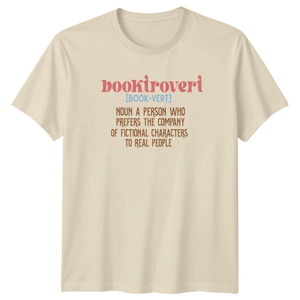 Booktrovert Book Vert Noun A T-Shirt Introvert Book Lover Reading Books