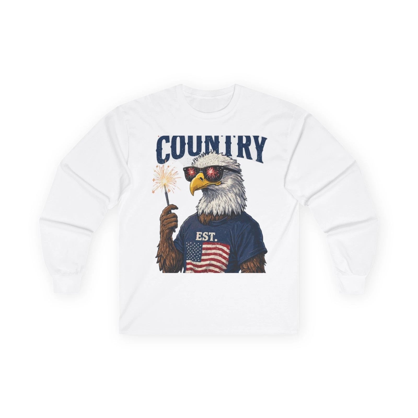 Longsleeve Older Than Your Country Meme Humor Unisex Made in USA