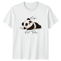 Nope Not Today Lazy Panda Bears Mens T-Shirt Womens Tee Graphic Unisex