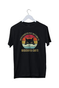 Introverted But Willing To Discuss Cats Graphic T-Shirt Mens S M L XL 2 3 4 XL