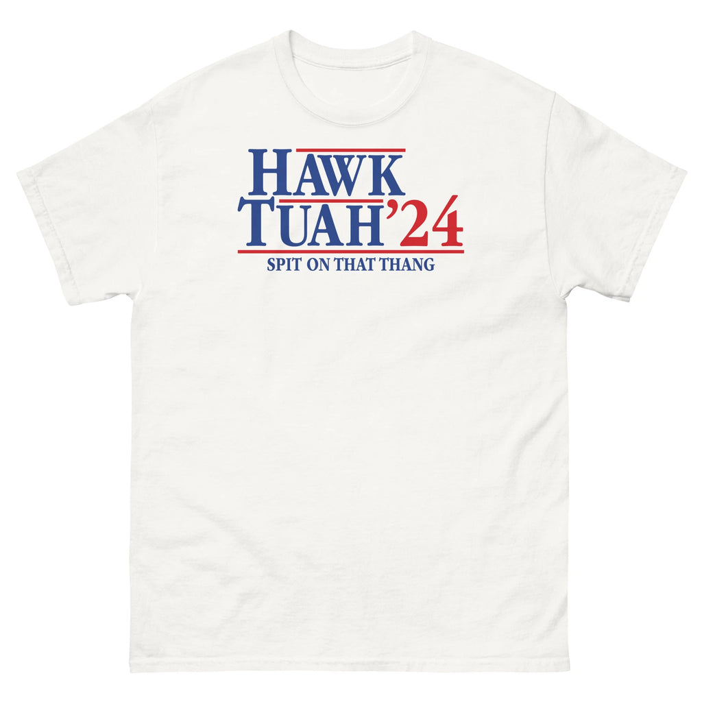 Hawk Tuah 2024 Spit on That Thang Internet Video Meme Unisex Classic Tee