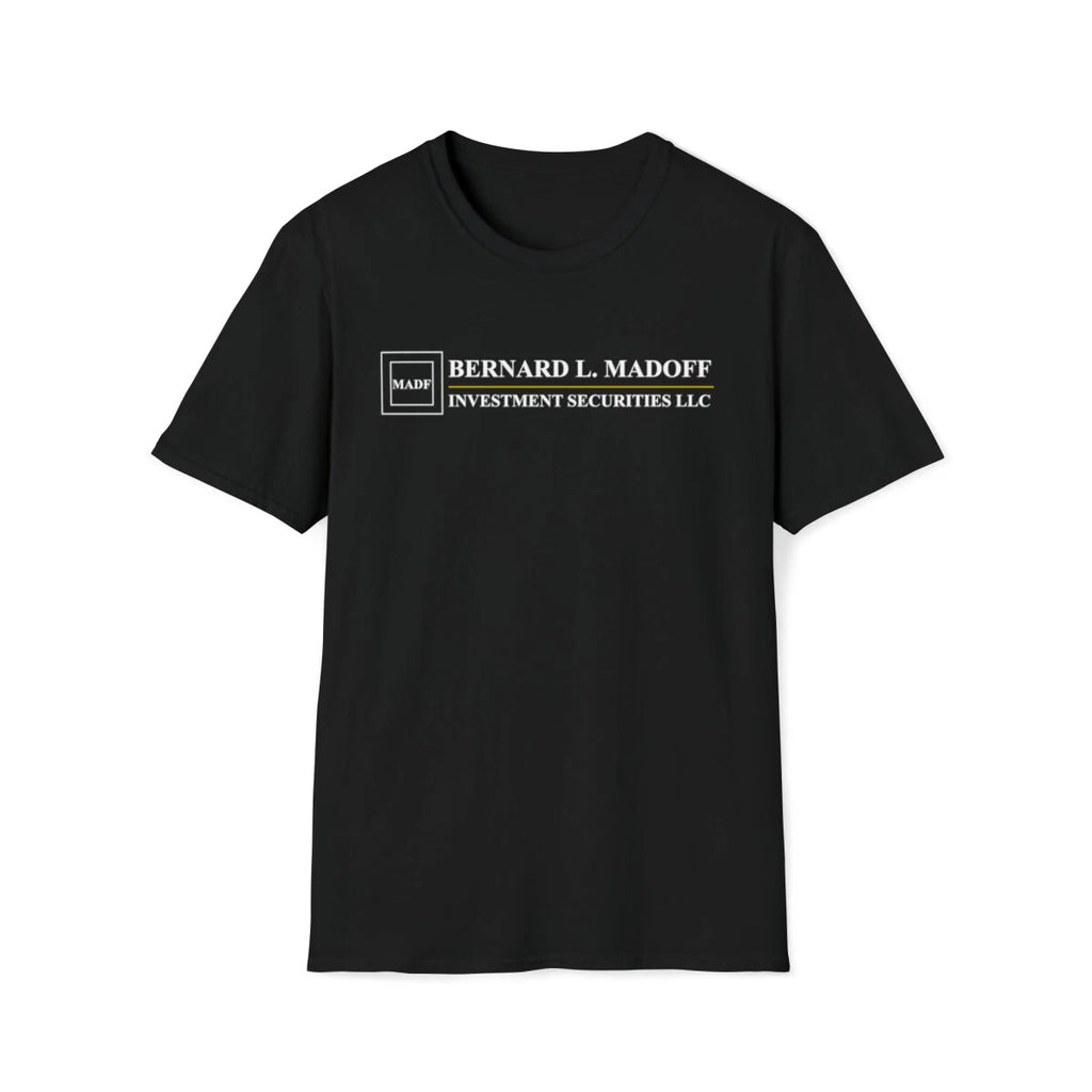 Bernard L. Madoff Investment Securities Parody Shirt, Bernie Madoff Ponzi Scheme