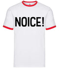 Dressdown Noice! Mens Ringer T Shirt Funny Slogan Police Meme