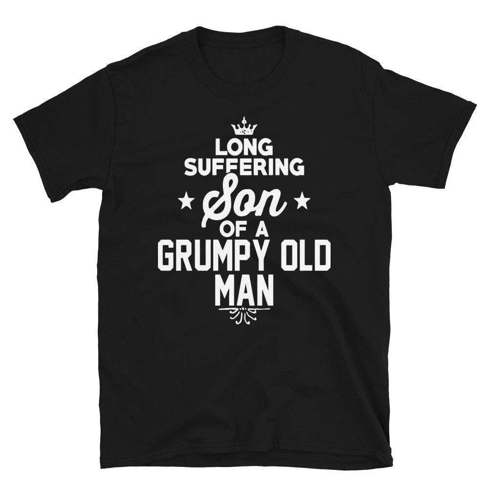 Grumpy Old Man Funny Cute Grandma Mom Humor T-Shirt