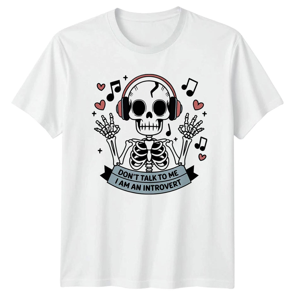 Dont Talk To Me I T-Shirt Music Lover Introvert Birthday Gift For Him And Her