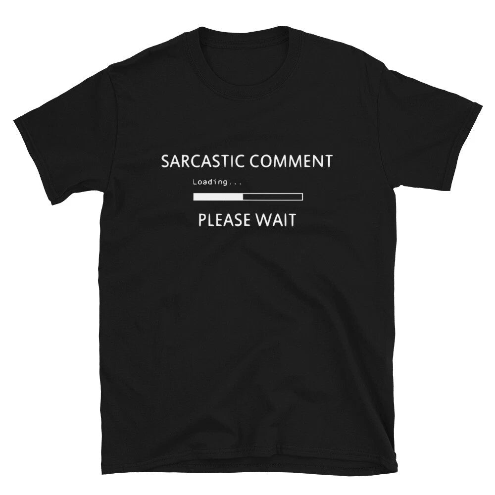 Comment Loadign Please Wait Graphic Novelty Humor T-Shirt