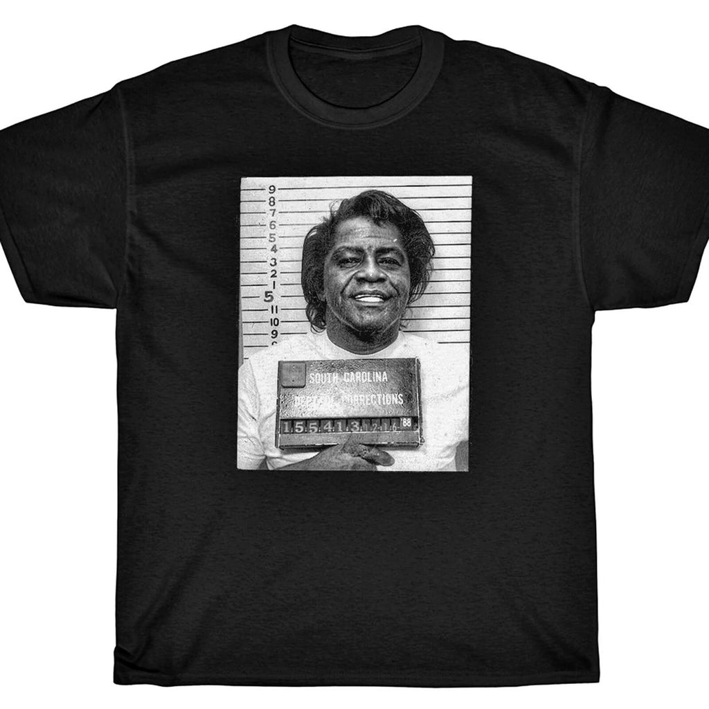 JAMES BROWN MUGSHOT T-Shirt - godfather soul motown