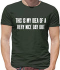 This Is My Idea Of A Molto Carino Day Out - T-Shirt - Barlow Divertente Meme