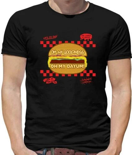 Oh My Goodness Dayum T-Shirt - Song - Meme - Hamburger - Gregory Brothers