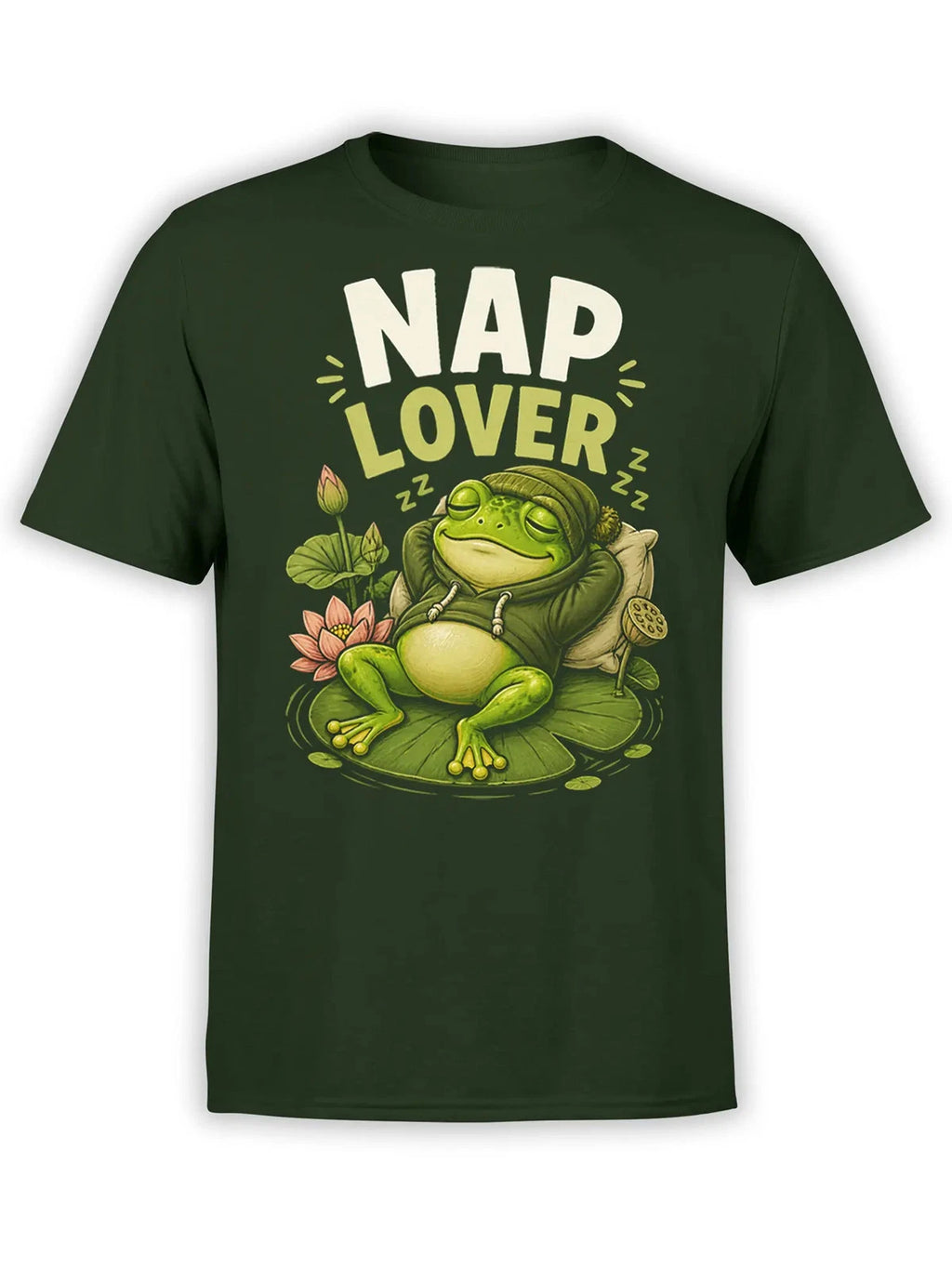 Nap Lotus Frog T-Shirt | Unisex