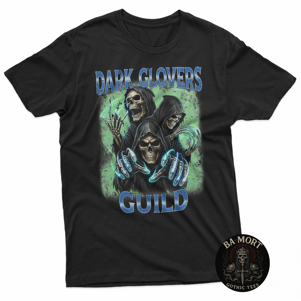 Dark Glovers T Shirt Skull Gloving Meme Graphic Tee Streetwear