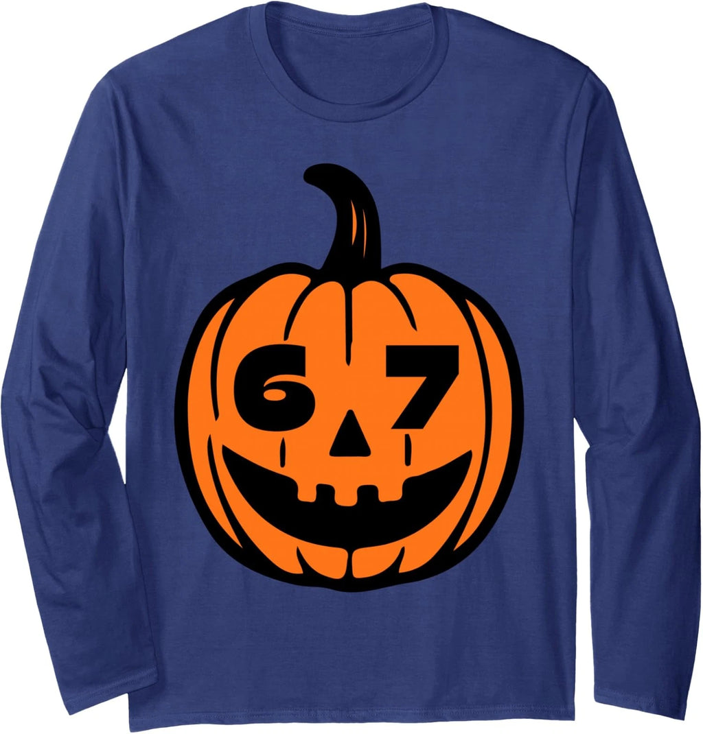 Halloween Costume Students Teachers Brainrot Long Sleeve T-Shirt