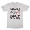 God Gave Me A Touche De The Tism T-Shirt Funny Autism Trend Meme Joke Top
