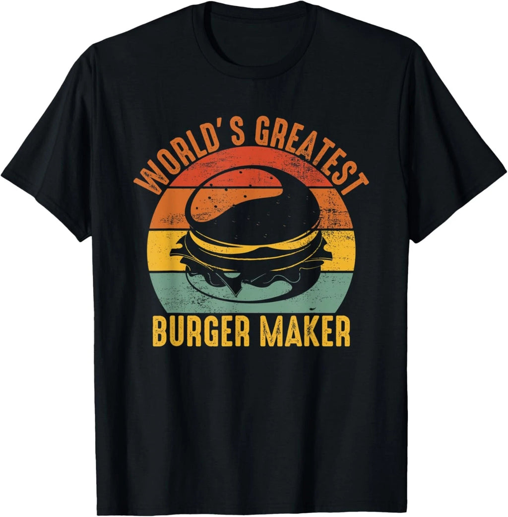 World's Greatest Burger Maker, Burger Makers Gift Unisex T-Shirt
