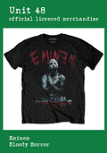 Eminem  - Bloody Horror - Black T-Shirt Official Licenced Merchandise