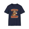 Life Is Ruff Funny Dog Coffee Shirt Retro Cartoon Puppy Dog Lover T-Shirt Gift
