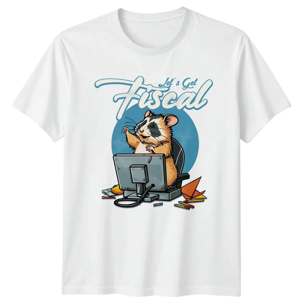 Lets Get Fiscal T-Shirt Accountant Humor Finance Christmas Gift For Him And Her