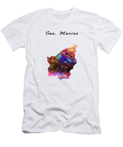 San Marino Quote Art Design Inspirational Motivat T-Shirt