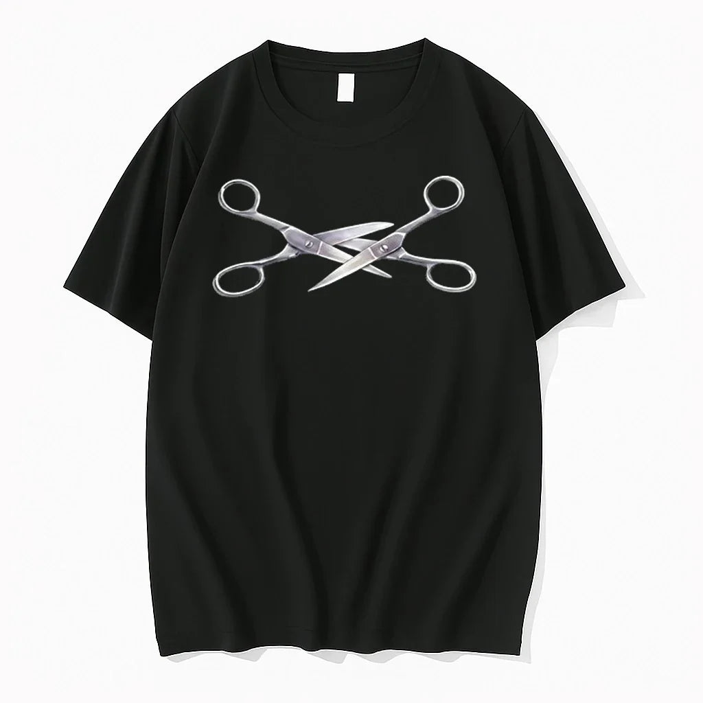 Scissoring Graphic 0 Tshirts Sweater Unisex , , , Long Sleeve Tee