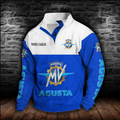 MV Agusta Custom Name Stand Collar Sweatshirt
