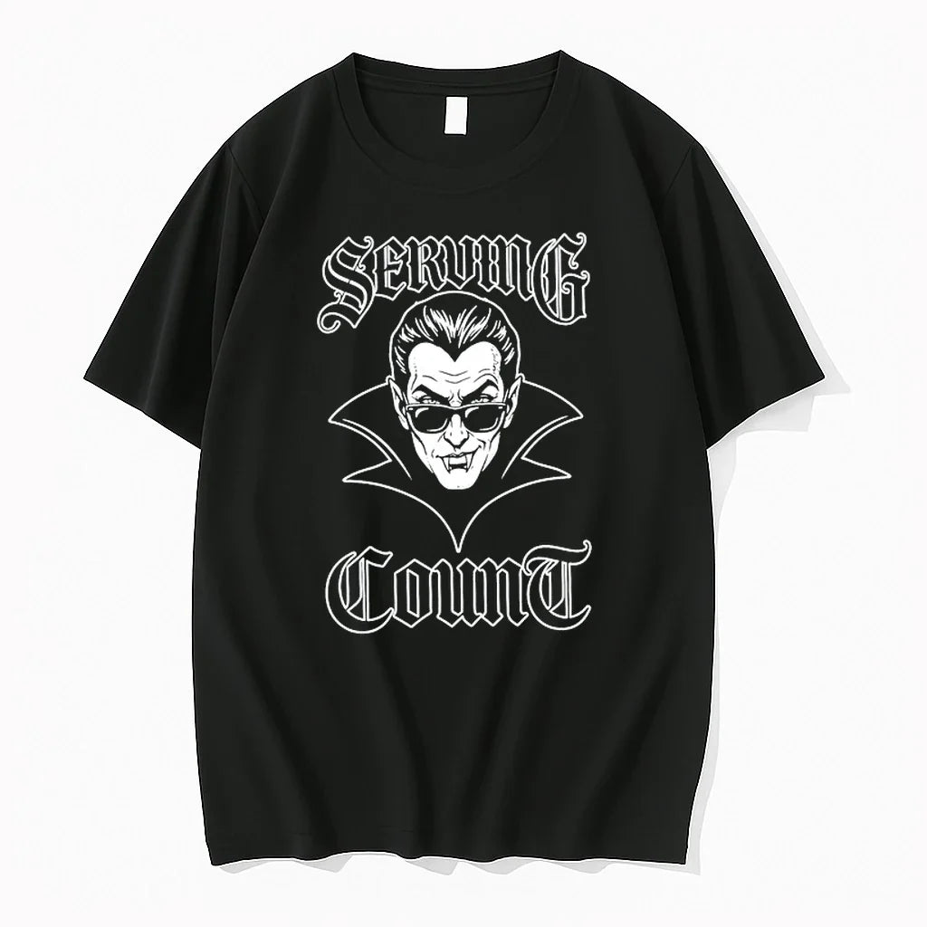Serving Count Vampire 0 Tshirts Sweater Unisex , , , Long Sleeve Tee