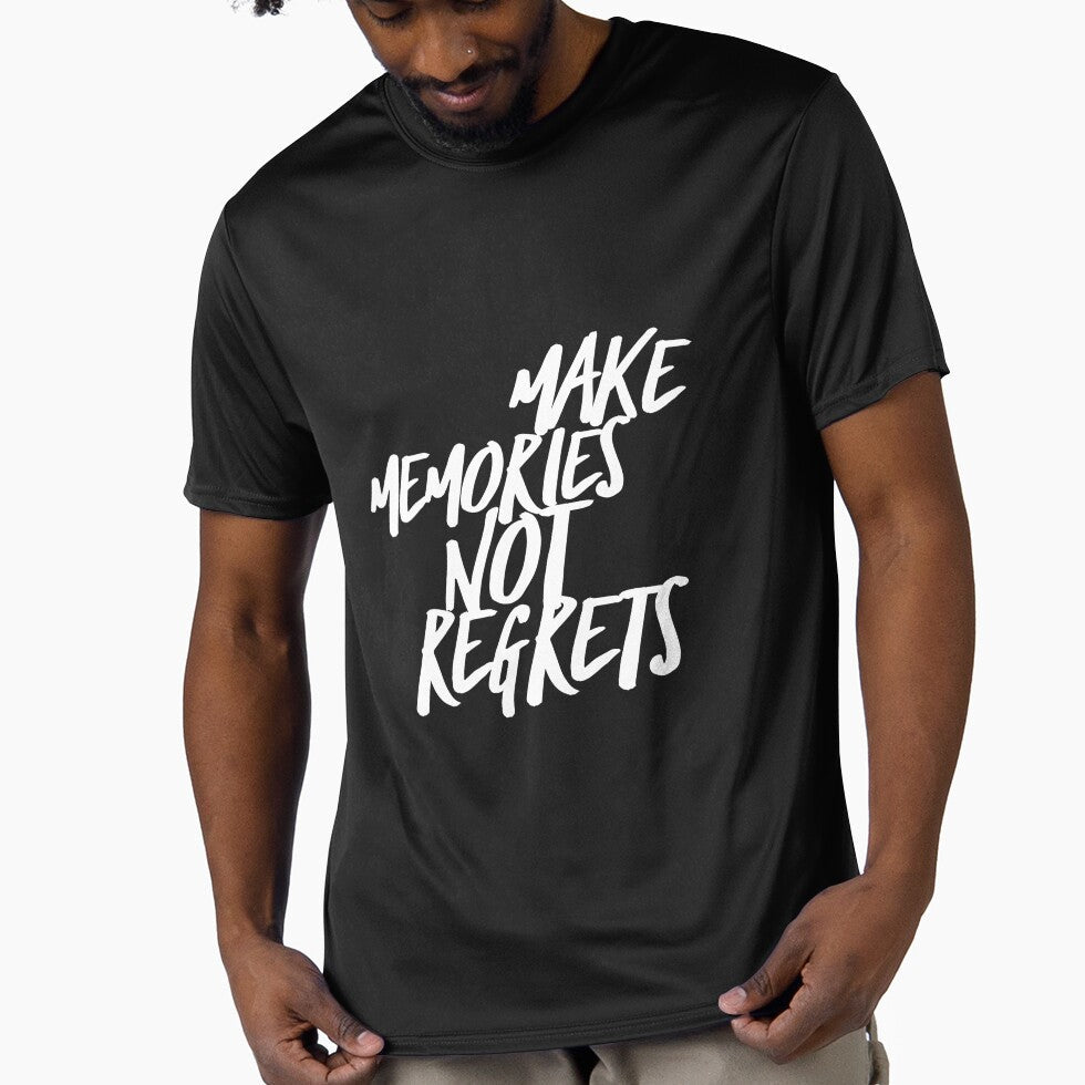 Make memories not regrets by AmonRa16 Unisex , , , Long Sleeve Tee