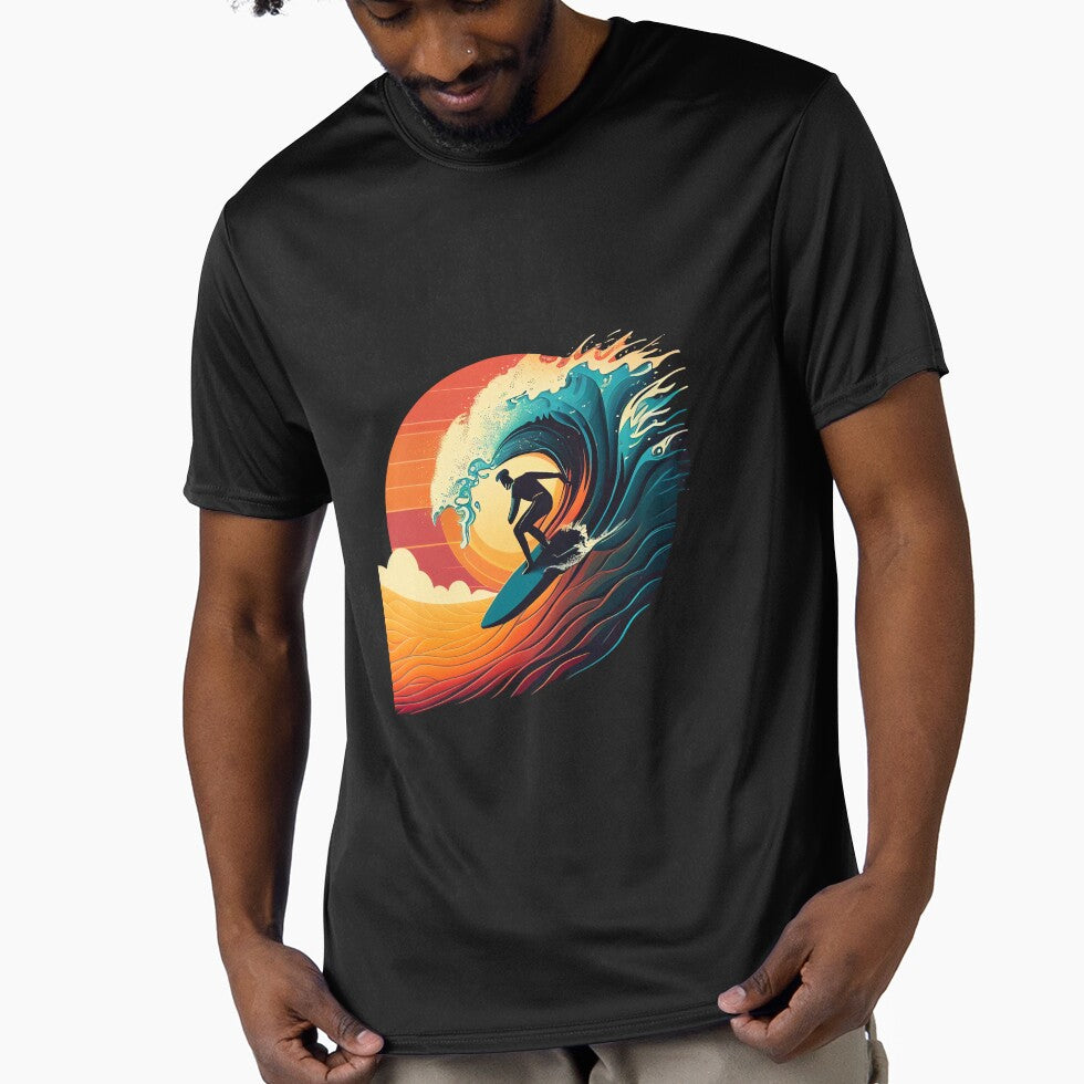 Surfing illustration by Printverse Studio