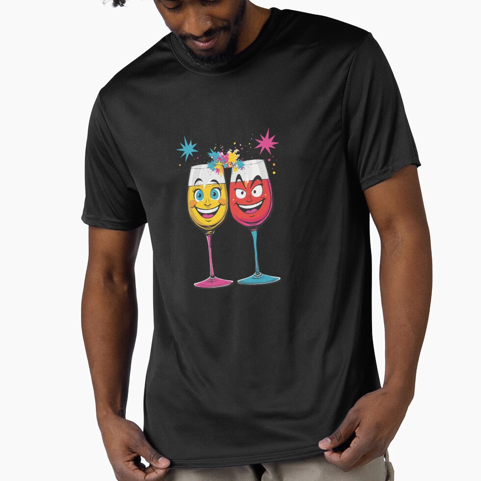 Wine pairing by After De Moment Unisex , , , Long Sleeve Tee