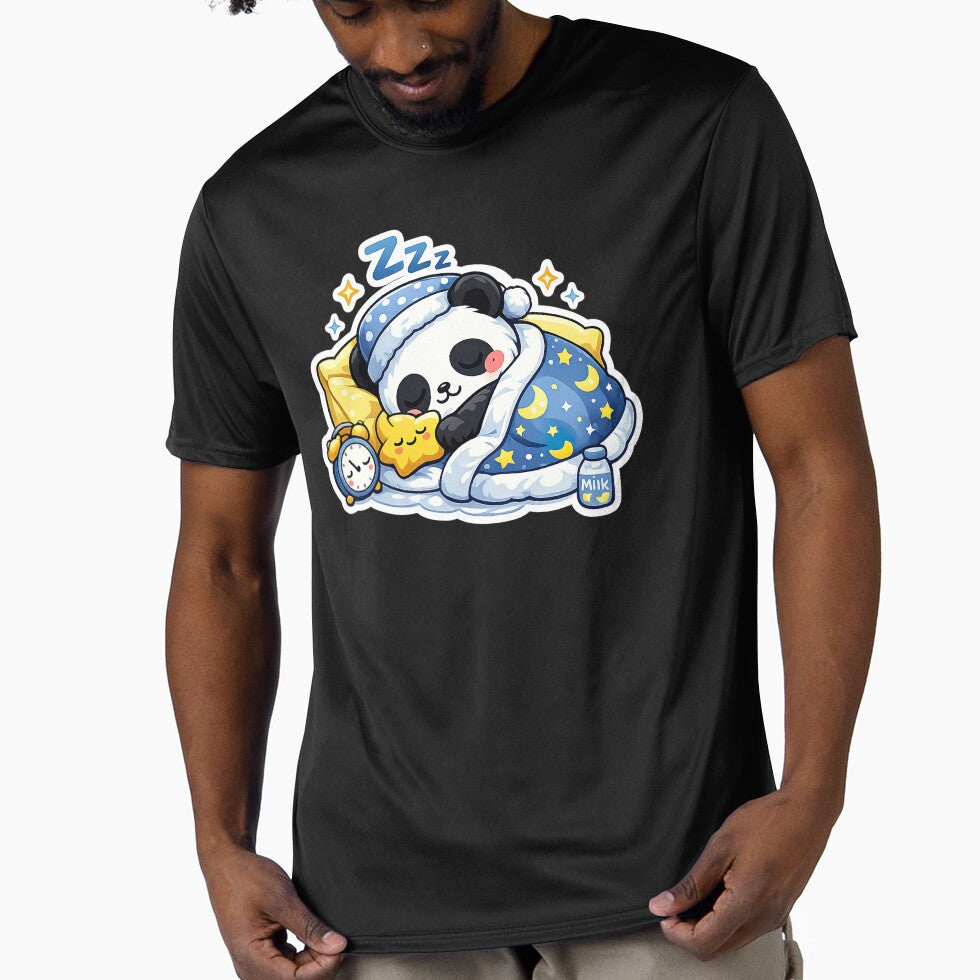 Cute Kawaii Panda, Cute Kawaii Sleeping Panda by graphic-genie